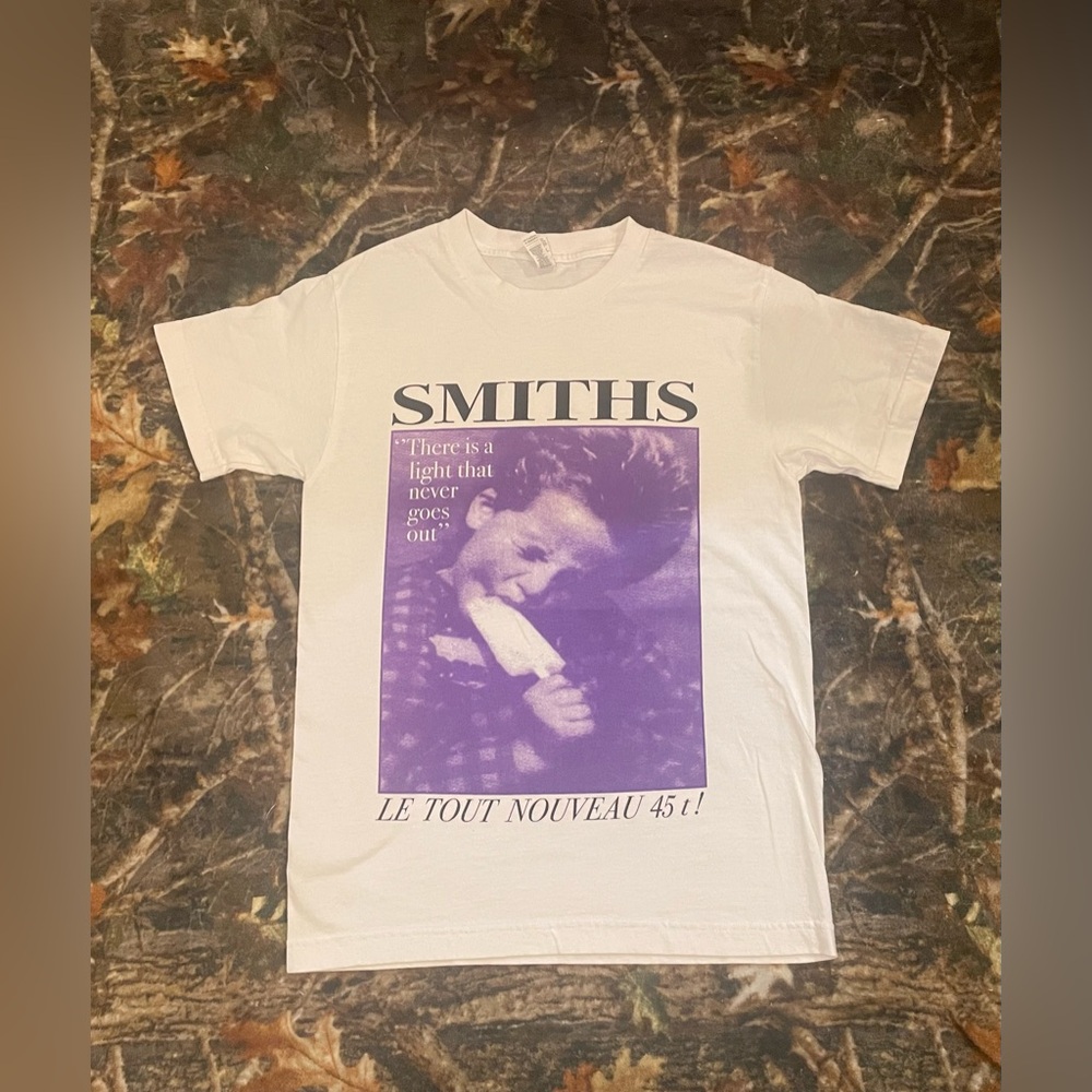 Y2K The Smiths "There is a light that never goes out" Album Cover Shirt Size S